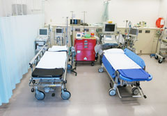 救急外来の手術室